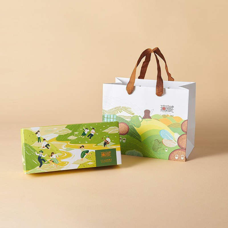 【無藏】 阿里山故事茶—愉悅茶山3入茶葉精緻小禮盒【清新款】