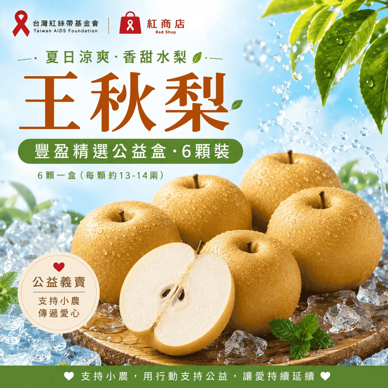 王秋梨｜豐盈精選公益盒(標題圖檔)