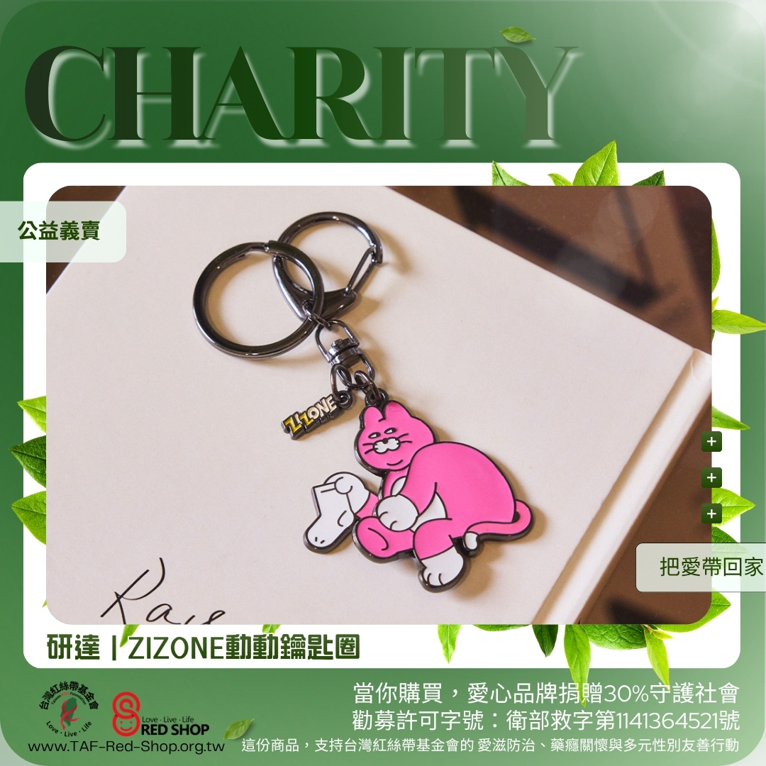 研達｜ZIZONE動動鑰匙圈(標題圖檔)