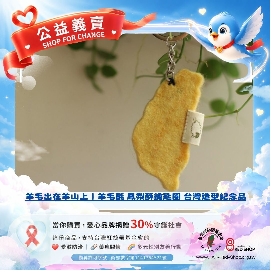 羊毛出在羊山上｜羊毛氈 鳳梨酥鑰匙圈 台灣造型紀念品(標題圖檔)